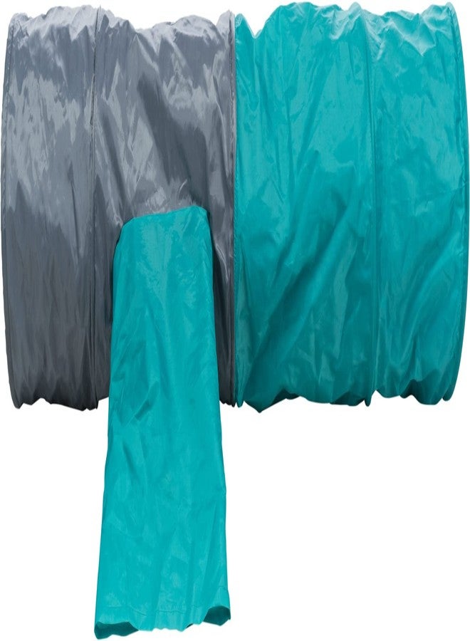 Trixie Combo of Trixie Cat Tunnel for Cats & Kittens, Interactive Cat Tunnel Toy for Indoor & Outdoor Play with 3 Pack Kittos Tuna Jerky Strips Treats 35g Each - Fun Play & Reward Kit - Image 2